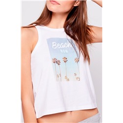 Camiseta de tirantes Clay Crudo