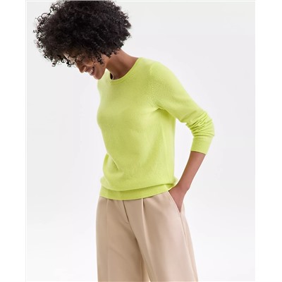 Charter Club Women's Long-Sleeve Crewneck Sweater, Macy's Exclusive