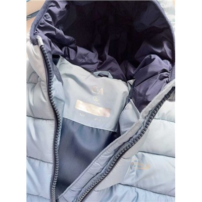 Детская стеганная куртка с градиентом, экспорт