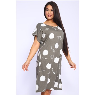 Платье с рисунком горох Арт. 1057