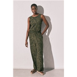 Mono largo animal print