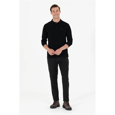 Erkek Antrasit Kanvas Pantolon