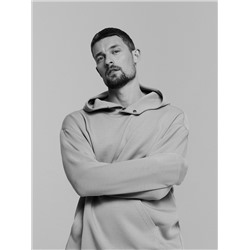 Hoodie mit großer Kapuze