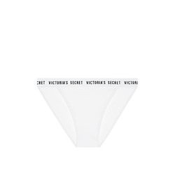 VICTORIA'S SECRET Stretch Cotton Logo High-leg Bikini Panty