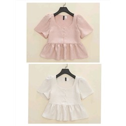 Женская блузка из плотной жаккардовой ткани  H&*M 🖤