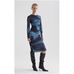 Платье  с художественным принтом LIM*E