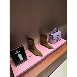 Полусапожки в ковбойском стиле Isabe*l Maran*t ⭐️  Коллекция осень/зима’24  Реплика 1:1