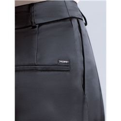 Брюки палаццо широкие из струящегося сатина