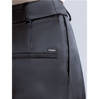 Брюки палаццо широкие из струящегося сатина