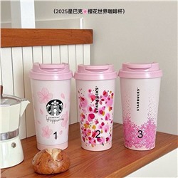 Классный весенний термостакан   Starbuck*s