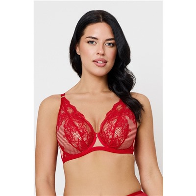 BELINDA RED Bralette soft Бюст SUBTILLE