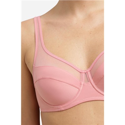 Sujetador con aro gran capacidad tul