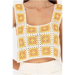 Kadın Krem V - Yaka Kazak