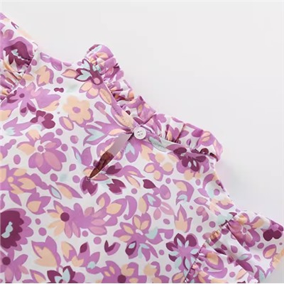 Хлопковое платье МАЛВЕ*Й (110-150)