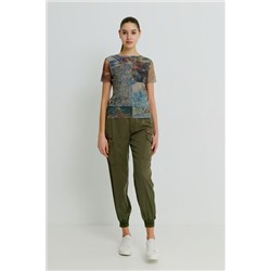 Camiseta slim tul paisajes