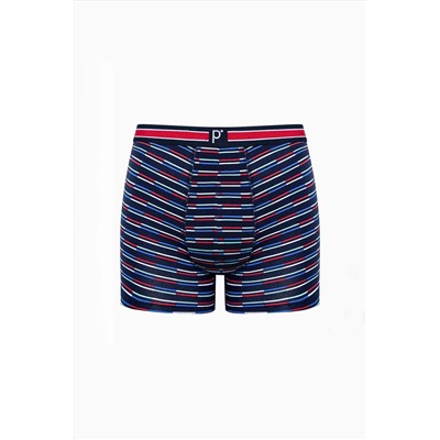 Penti Erkek Pamuklu Bold Stripe Çok Renkli 3lü Boxer