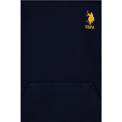 Erkek Çocuk Lacivert Kapüşonlu Sweatshirt