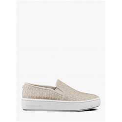 Michael Kors Outlet Teddi Signature Logo Slip-On Sneaker