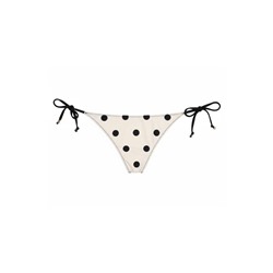 Braga bikini media tira estampado lunares reversible