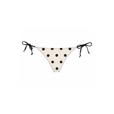 Braga bikini media tira estampado lunares reversible