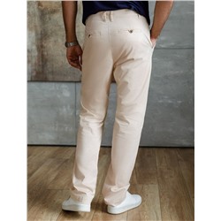 Брюки-чиносы из эластичного твилла