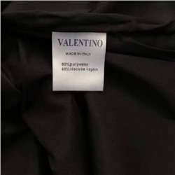 Женское платье с длинным рукавом и объемными цветами на манжетах  Valentin*o