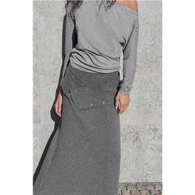 FALDA MIDI SOFT TACHAS