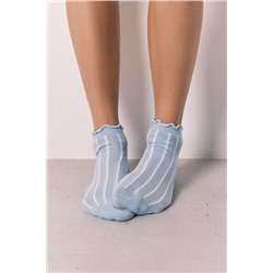 Pack 3 calcetines cortos estampado rayas y palmas