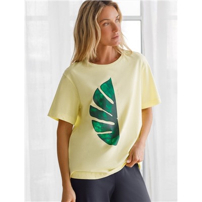 Футболка из премиального хлопка с авторским принтом