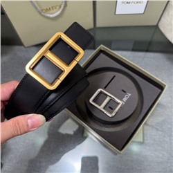 Мужской двухсторонний ремень с двумя пряжками ТОМ ФОР*Д