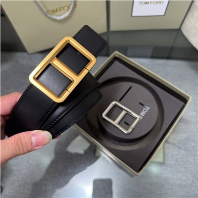 Мужской двухсторонний ремень с двумя пряжками ТОМ ФОР*Д