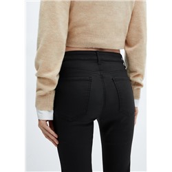 Jeans Sienna flare crop encerados