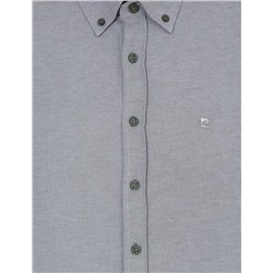 Haki Slim Fit Oxford Gömlek
