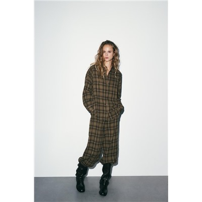 OVERSIZE CHECK SHIRT