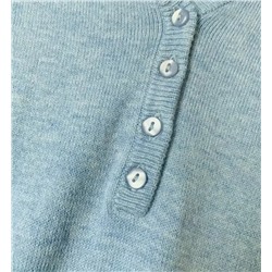 Женская трикотажная кофта на пуговицах