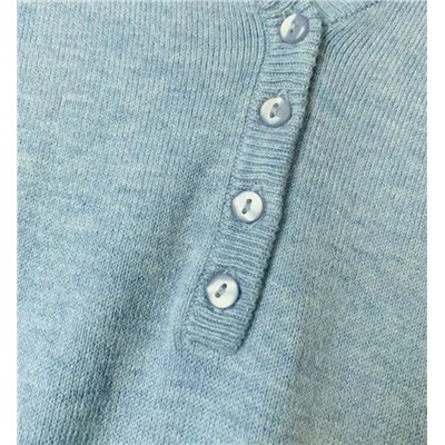 Женская трикотажная кофта на пуговицах