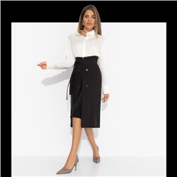 Юбка с имитацией многослойности, Местная знаменитость new (с поясом)