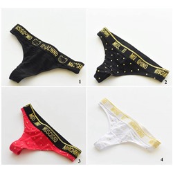 Женские трусы стринги Moschin*o ❤️