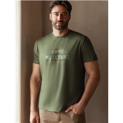 Футболка из премиального хлопка с авторским принтом