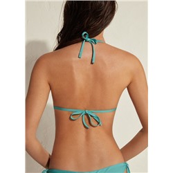 Triangel-Bikinioberteil mit Wattierung Indonesia Eco