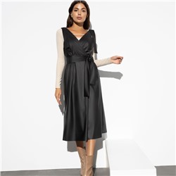 Сарафан из экокожи, Мисс Исключительность (с поясом)