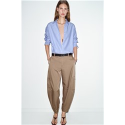 PANTALÓN CARGO TIRO ALTO