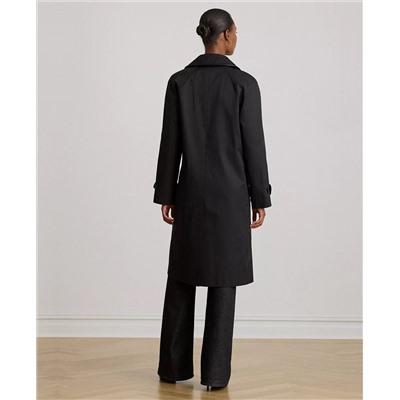 Lauren Ralph Lauren Women's Buttoned Maxi Trench Coat