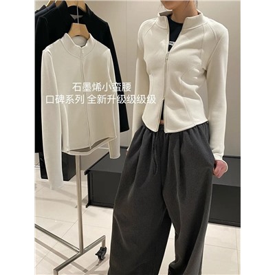 Мягкая утепленная кофта на молнии с двойным флисом в стиле  ЛУЛУЛЕМО*Н