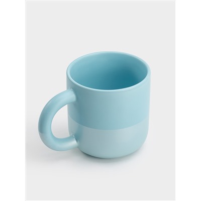 Кружка, 350 мл, фарфор P, морская вода, Горизонт