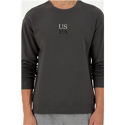 Erkek Antrasit Basic Sweatshirt