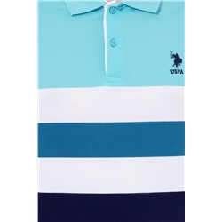 Erkek Turkuaz Polo Yaka Tişört