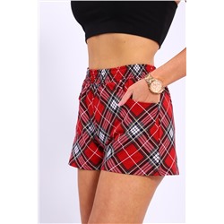 Шорты женские в клетку ш-1
