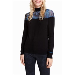 Jersey viscosa cuello perkins