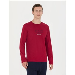 Bordo Pijama Takımı